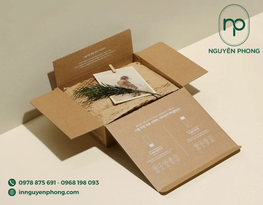 Hộp carton gói hàng